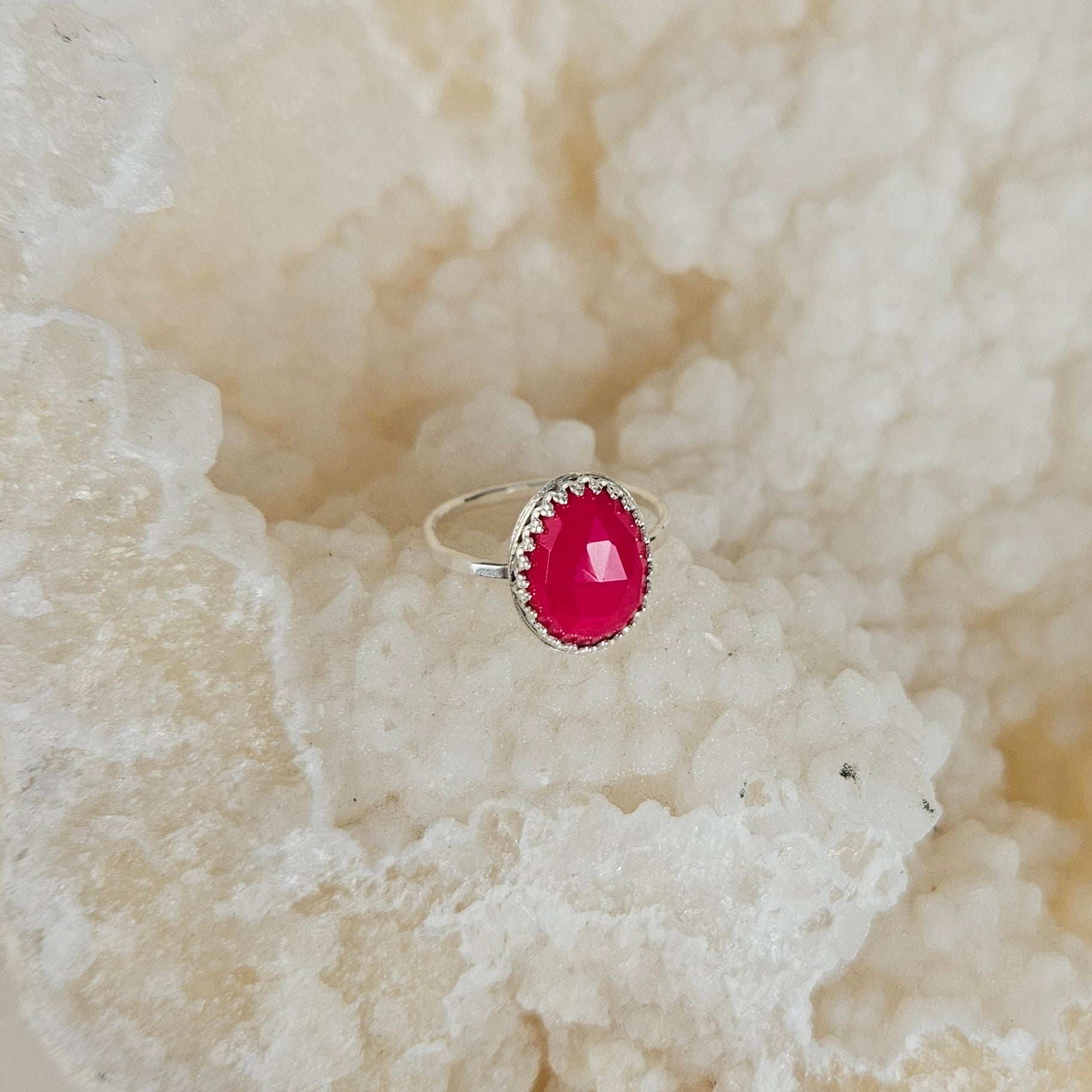 bague fine_bague_argent_pierre_precieuse_calcedoine_rose