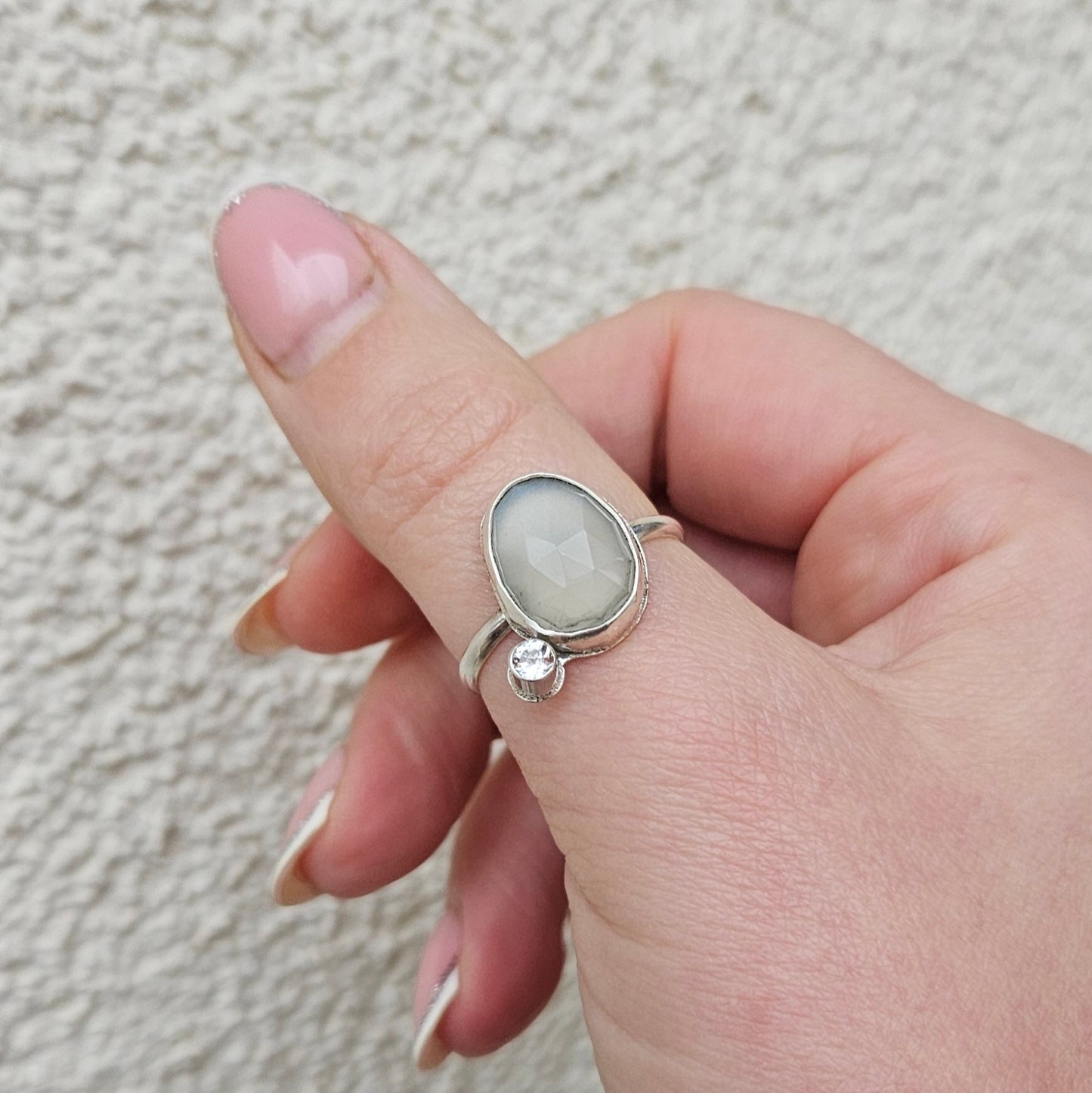bijoux argent, bague pierre de lune, pierre topaze, pierre de lune, anneau argent