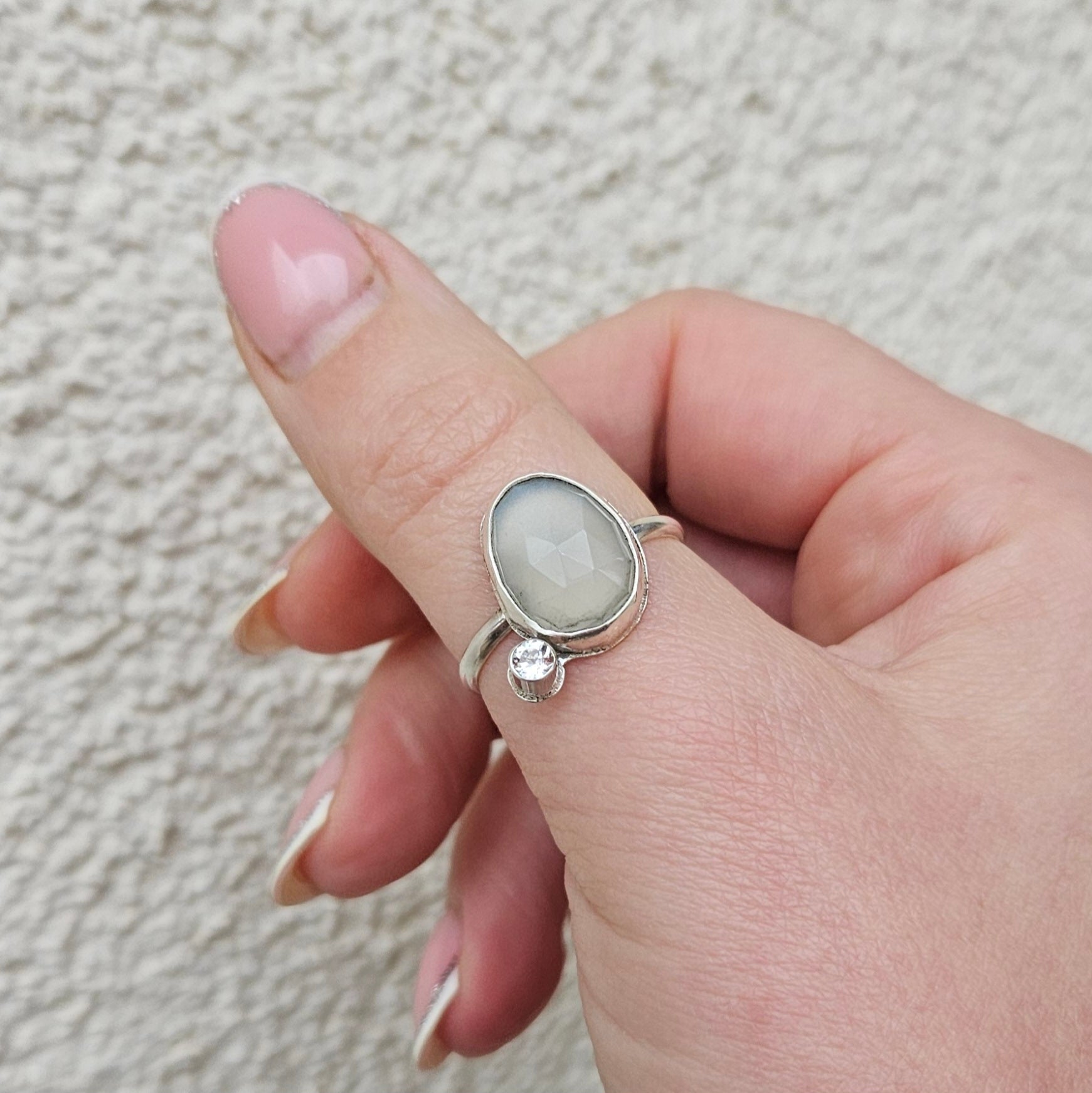 bijoux argent, bague pierre de lune, pierre topaze, pierre de lune, anneau argent